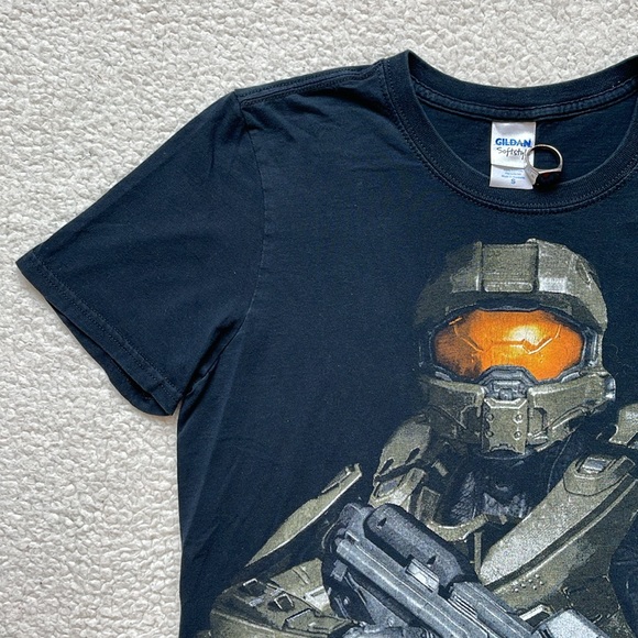 Y2K Halo 4 Master Chief Full Front Graphic Tee - Picture 3 of 6